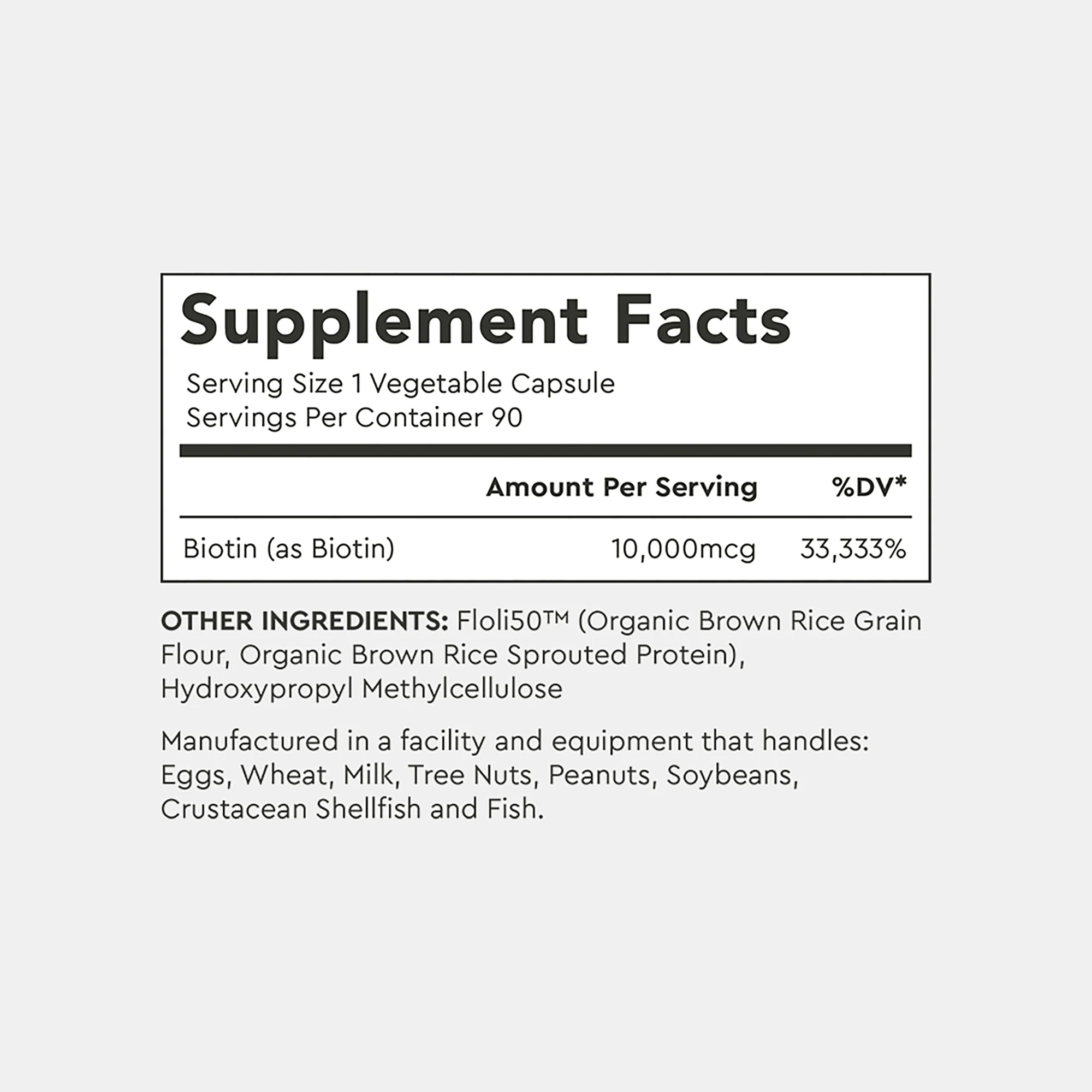 Biotin 10,000mcg - Image 6