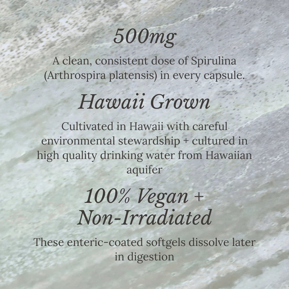 Spirulina 500mg - Image 4